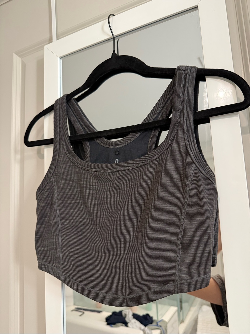 prAna Becksa Bralette | Black Heather | XS